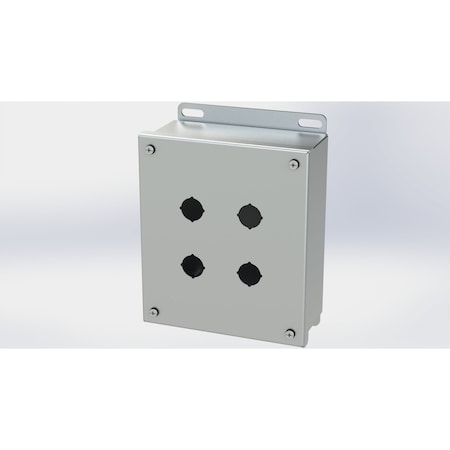 Saginaw Control & Engineering S.S. PBX Enclosure SCE-4SPBSS6I